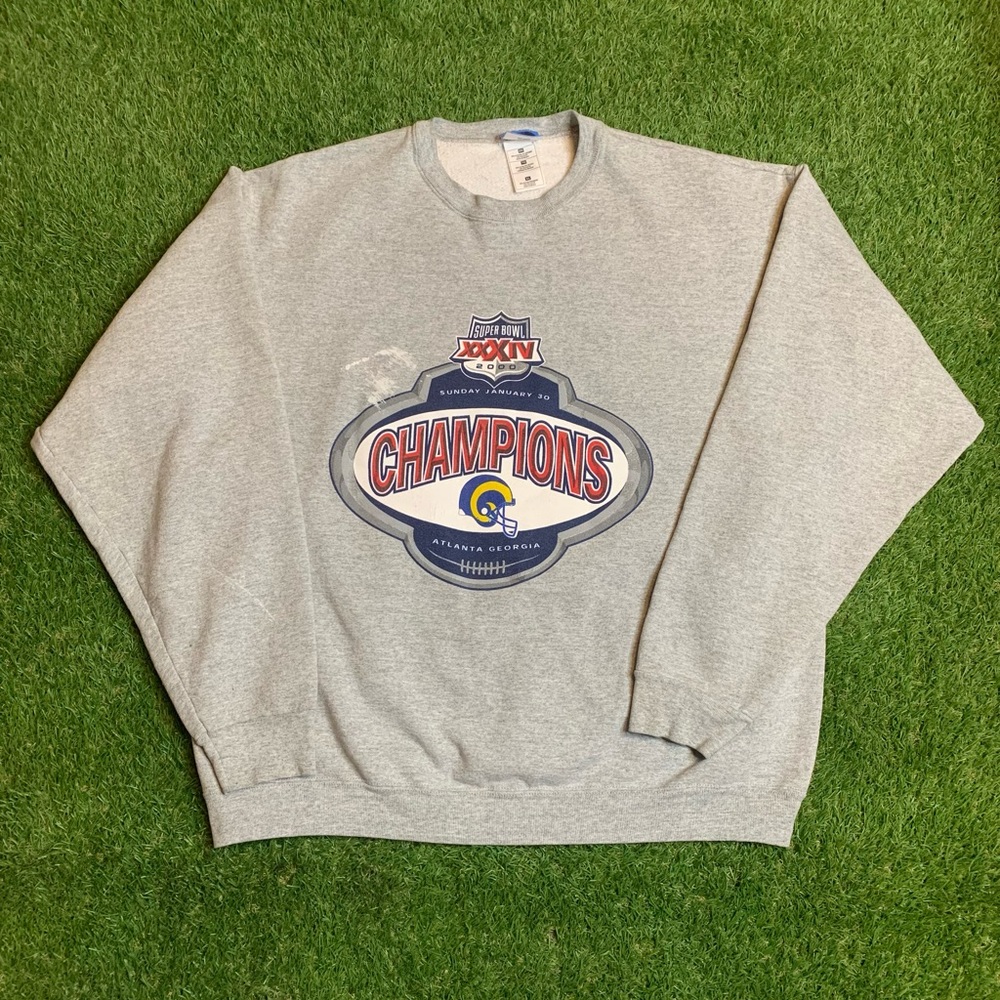 Vintage Rams 2000 Super Bowl Crewneck